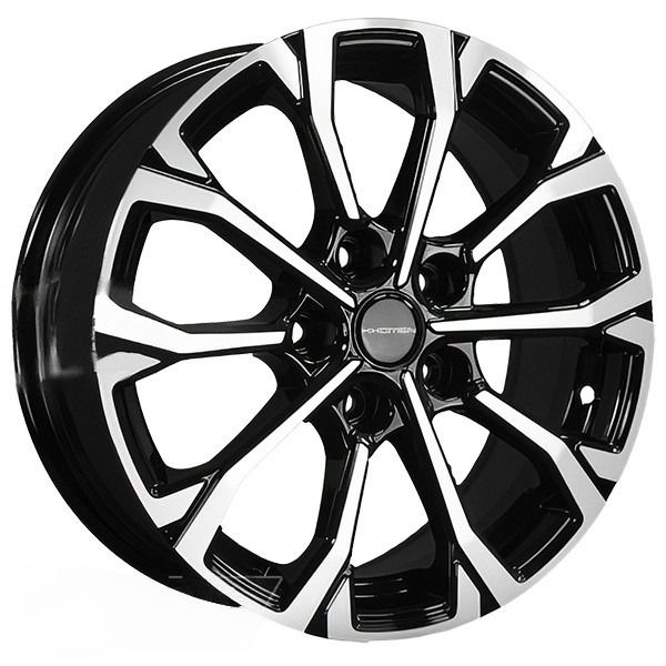 Диски Khomen Wheels KHW1605 (Octavia A5/Golf/Jetta) Black-FP
